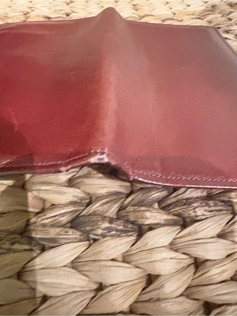 Vintage Christian Dior leather billfold wallet